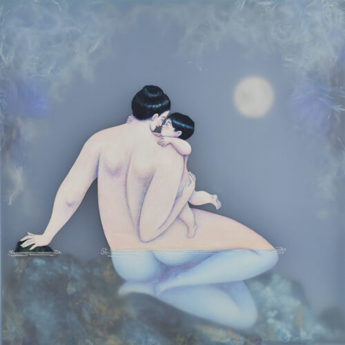 materniteÌ avec la lune